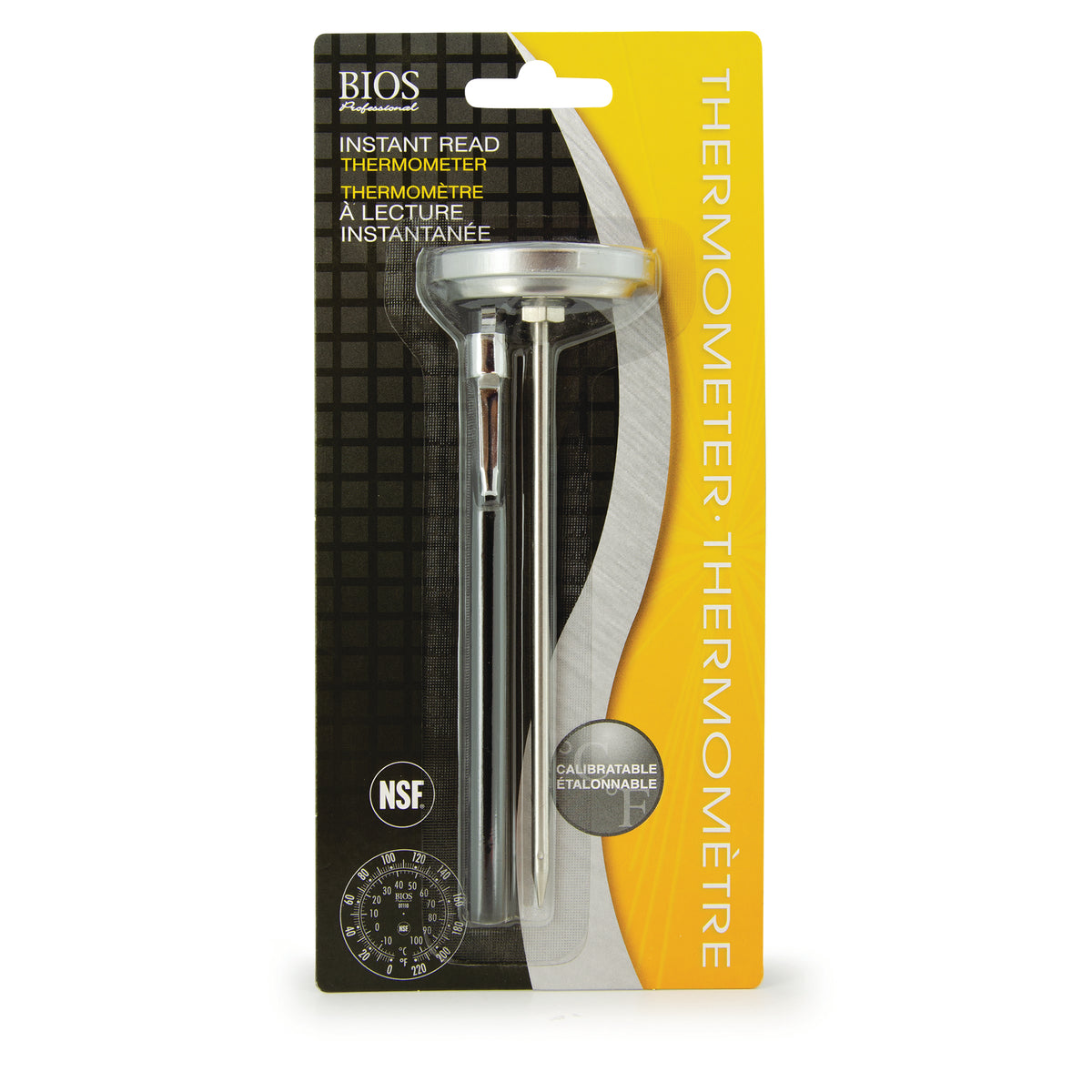 DT110 1¾" / 4.5 cm Dial Thermometer retail packaging - front