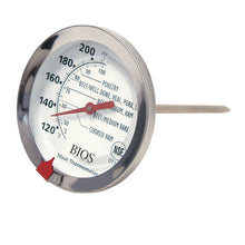 Charger l&#39;image dans la galerie, DT159 Dial &amp; Meat Poultry Thermometer on an angle
