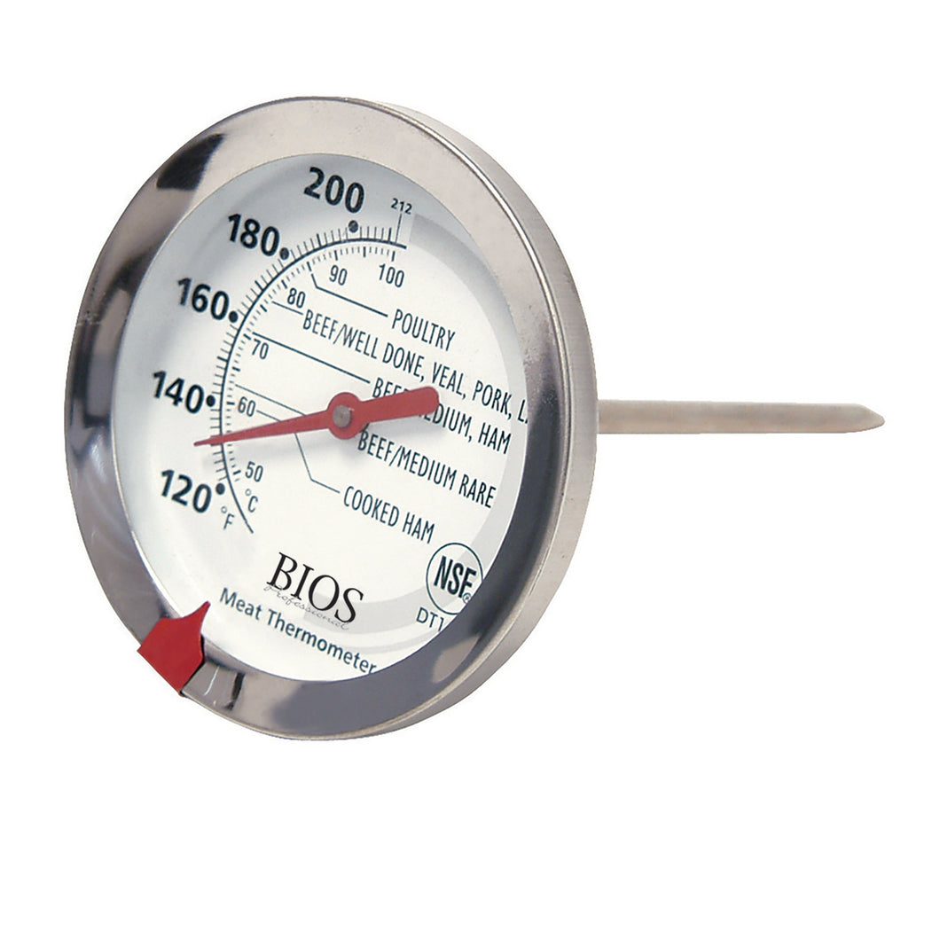DT159 Dial & Meat Poultry Thermometer on an angle