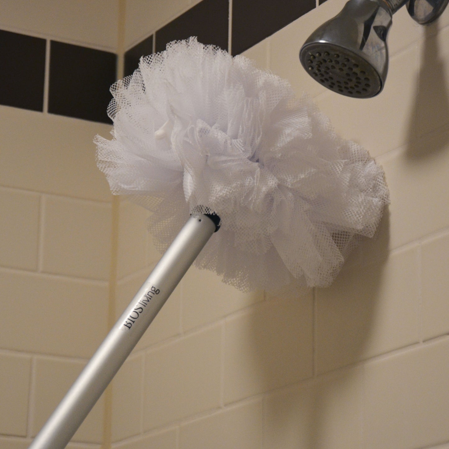 Brosse de récurage pour la douche/baignoire