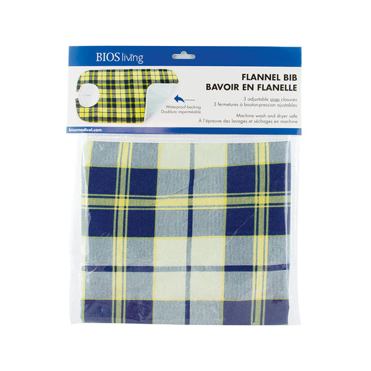 Bavoir en flanelle