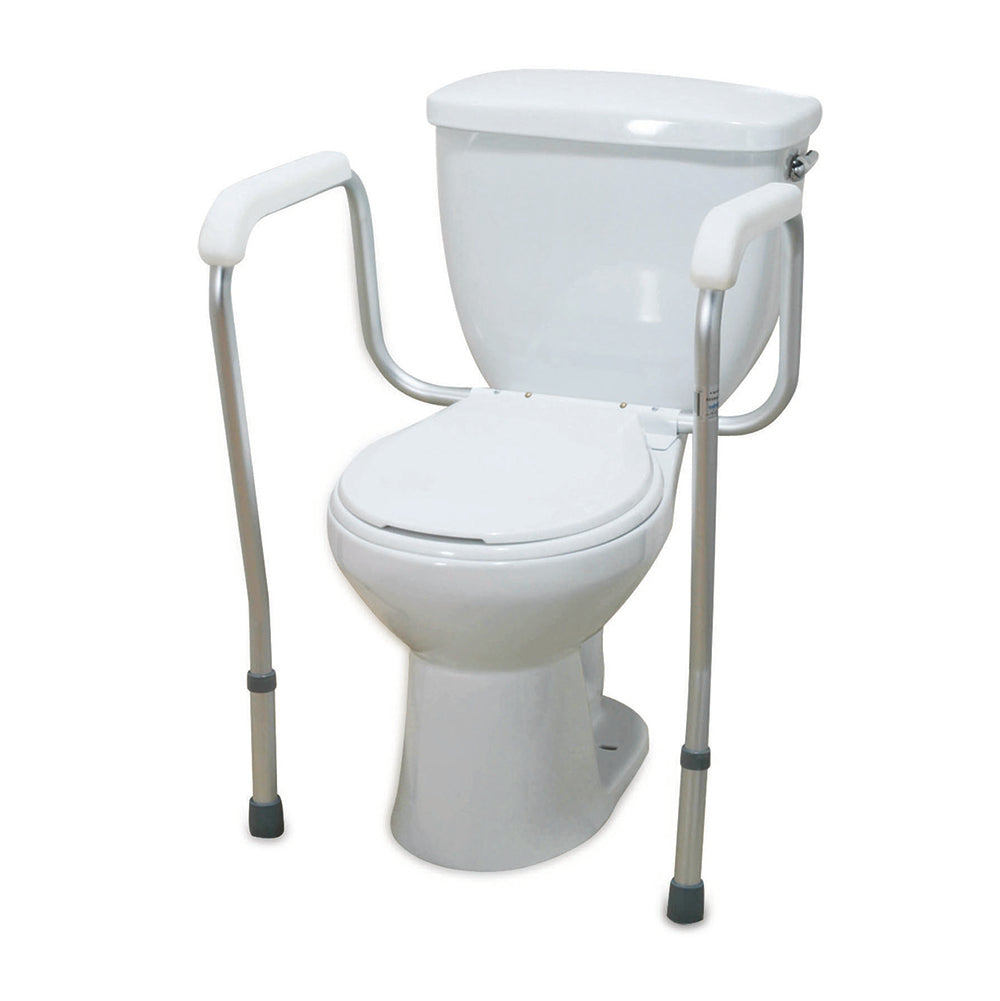 Cadre de sécurité pour toilettes