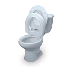 Load image into Gallery viewer, Hinged Elevated Toilet Seat
