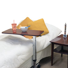 Load image into Gallery viewer, LF844 Adjustable Rolling Overbed Table in use
