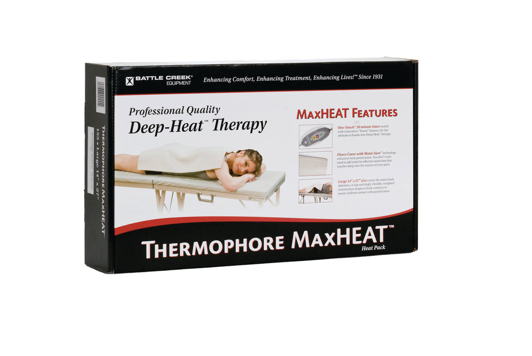 Thermophore Maxheat Retail packaging 