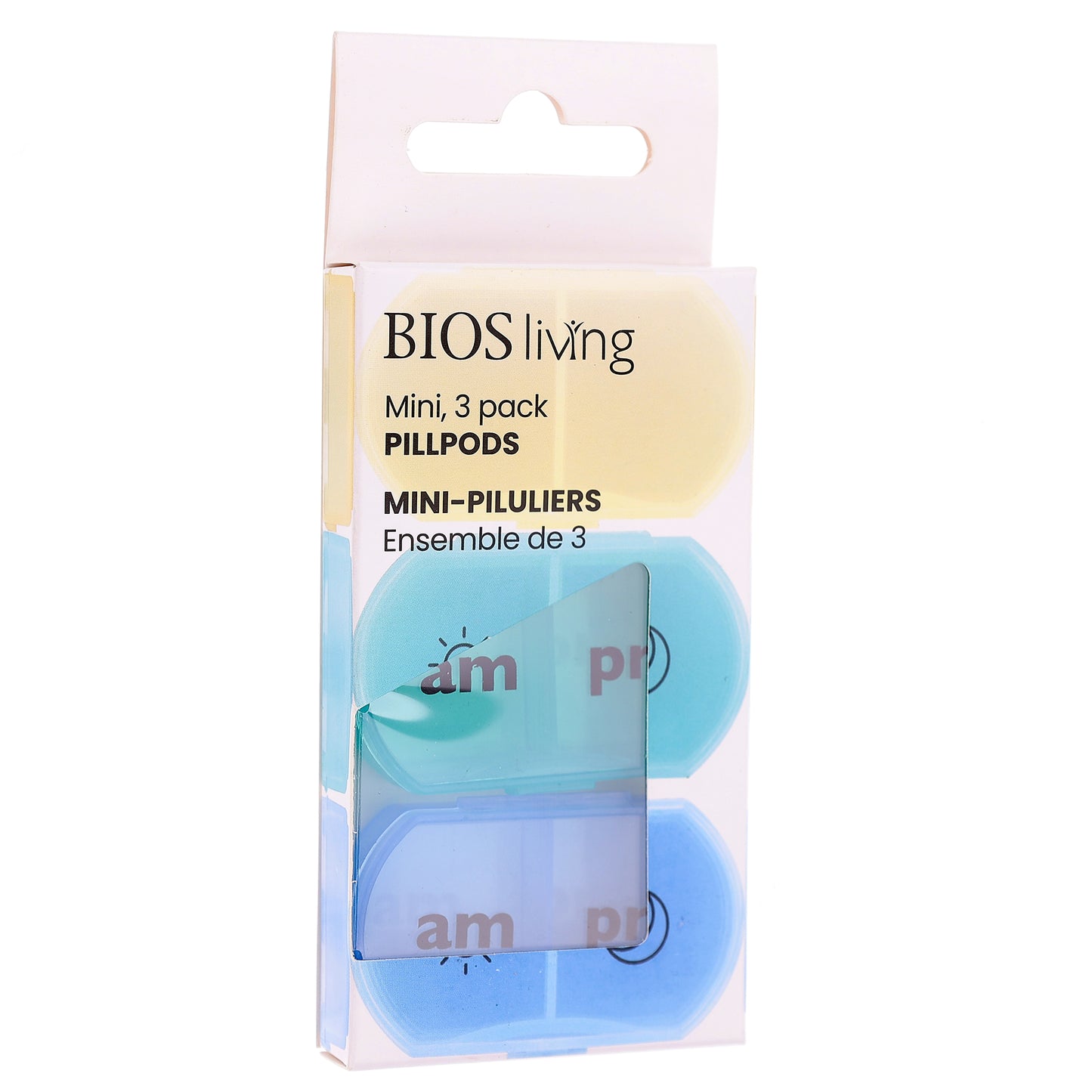 MINI-PILULIERS Ensemble de 3