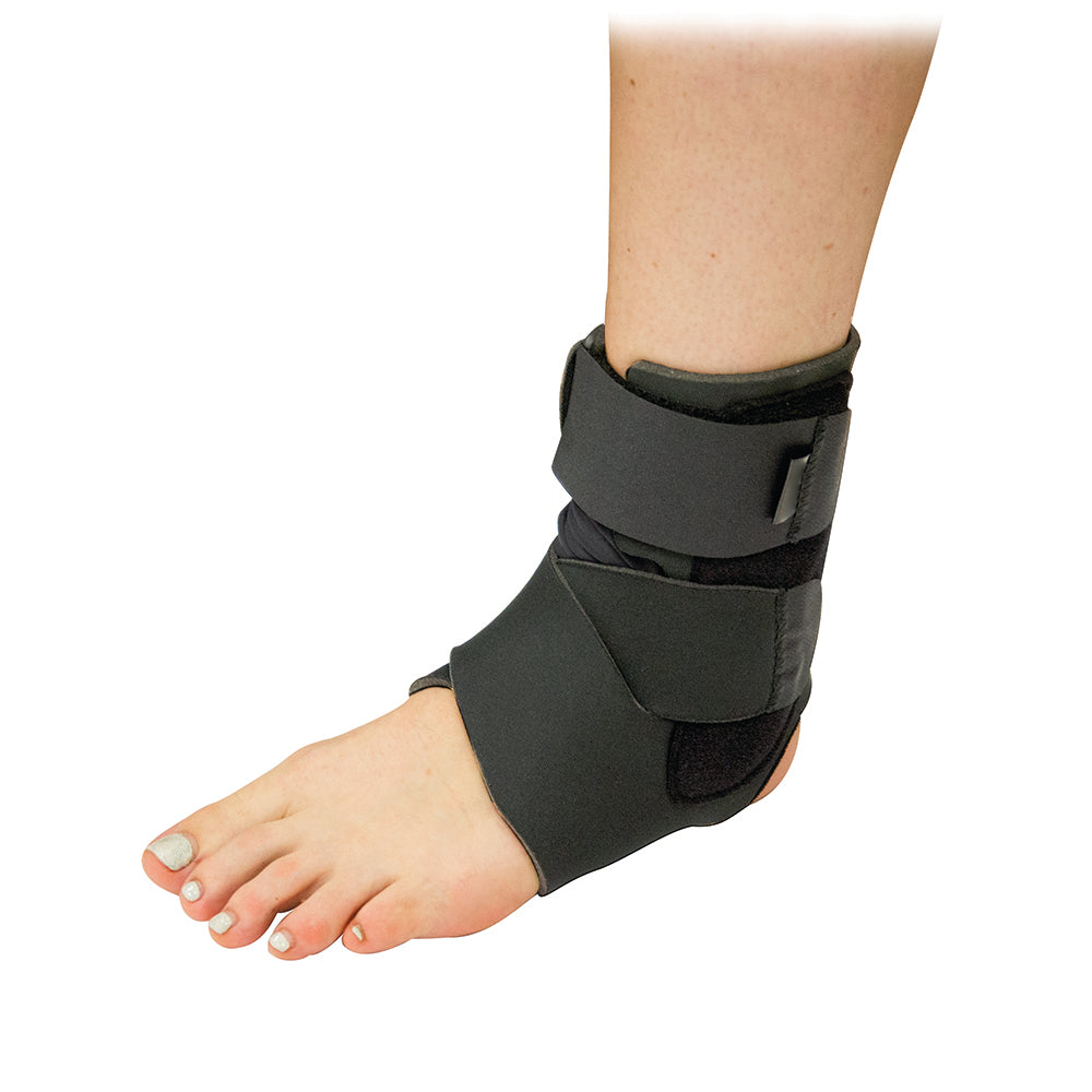 BIOS Living Ankle Brace on a woman's foot