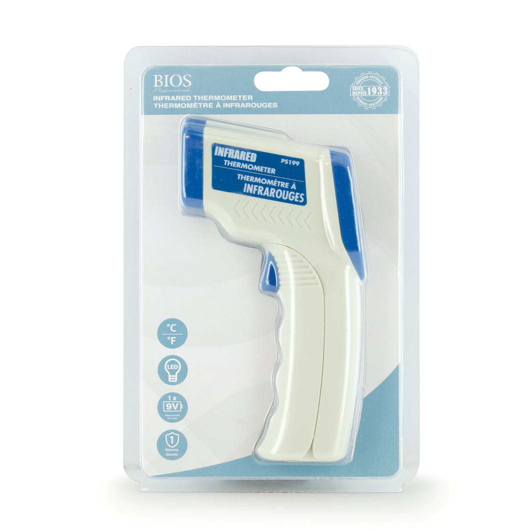 PS199 Infrared Thermometer Retail Packaging