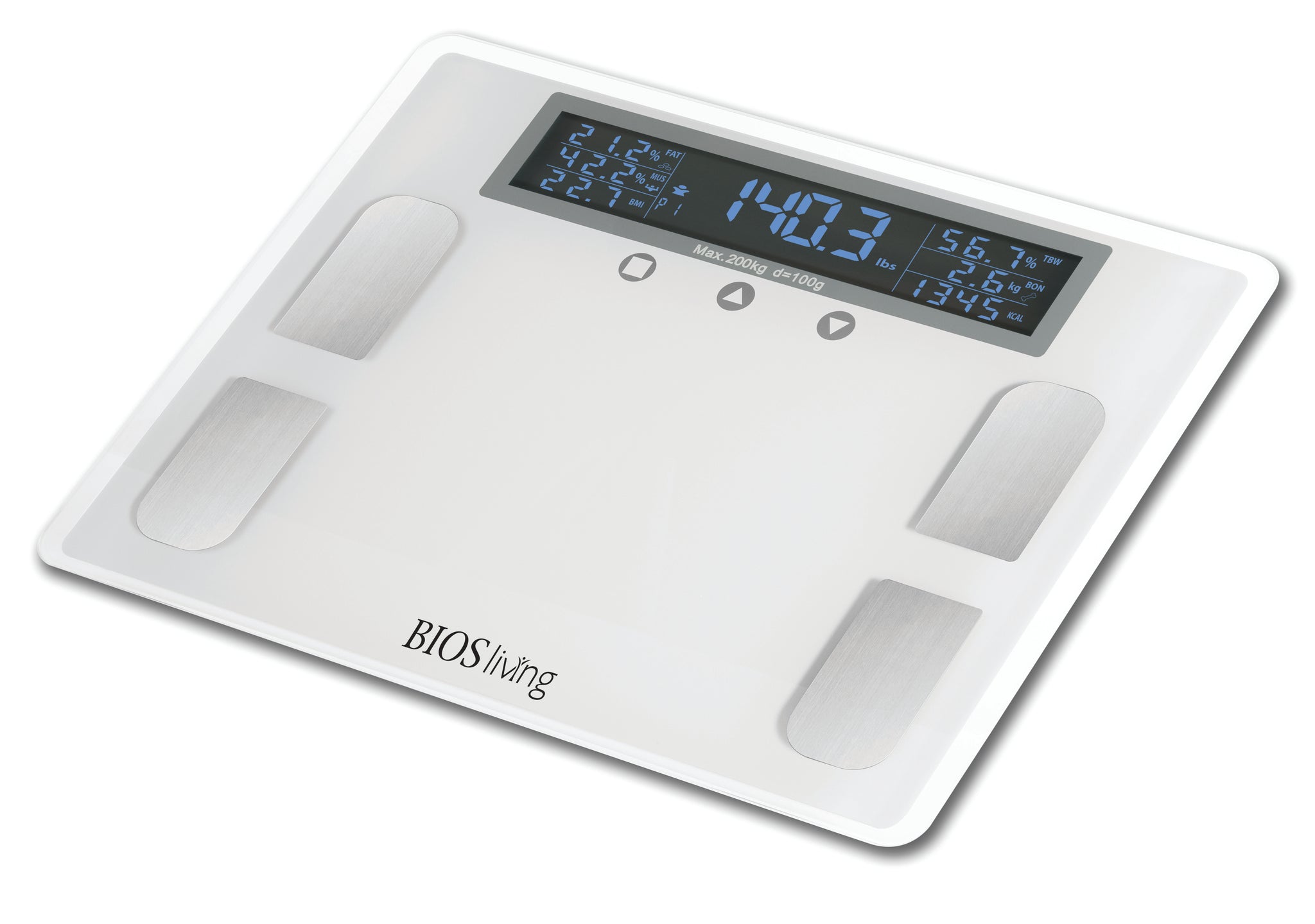 Bios Medical 260-lb Mechanical Clear Bathroom Scale in the Bathroom Scales  department at