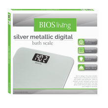 Load image into Gallery viewer, Bios Living Silver Metallic Digital Scale

