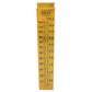 TR617 2-in-1 BIOS Weather Rain Gauge in yellow