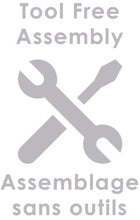 Charger l&#39;image dans la galerie, Tool Free Assembly logo
