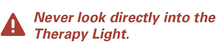 Lampe de luminothérapie pour les troubles affectifs saisonniers 